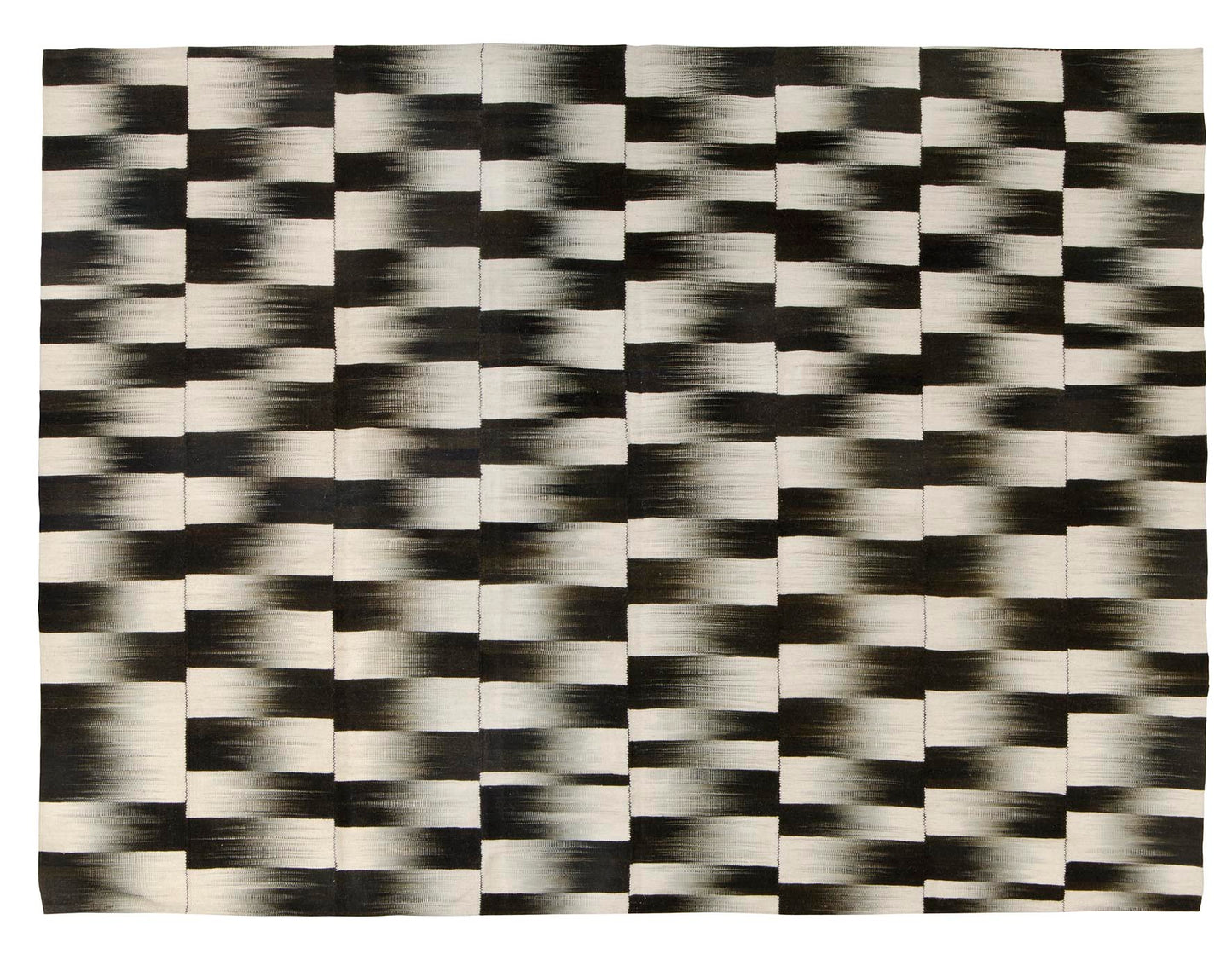 Kelim Black - White