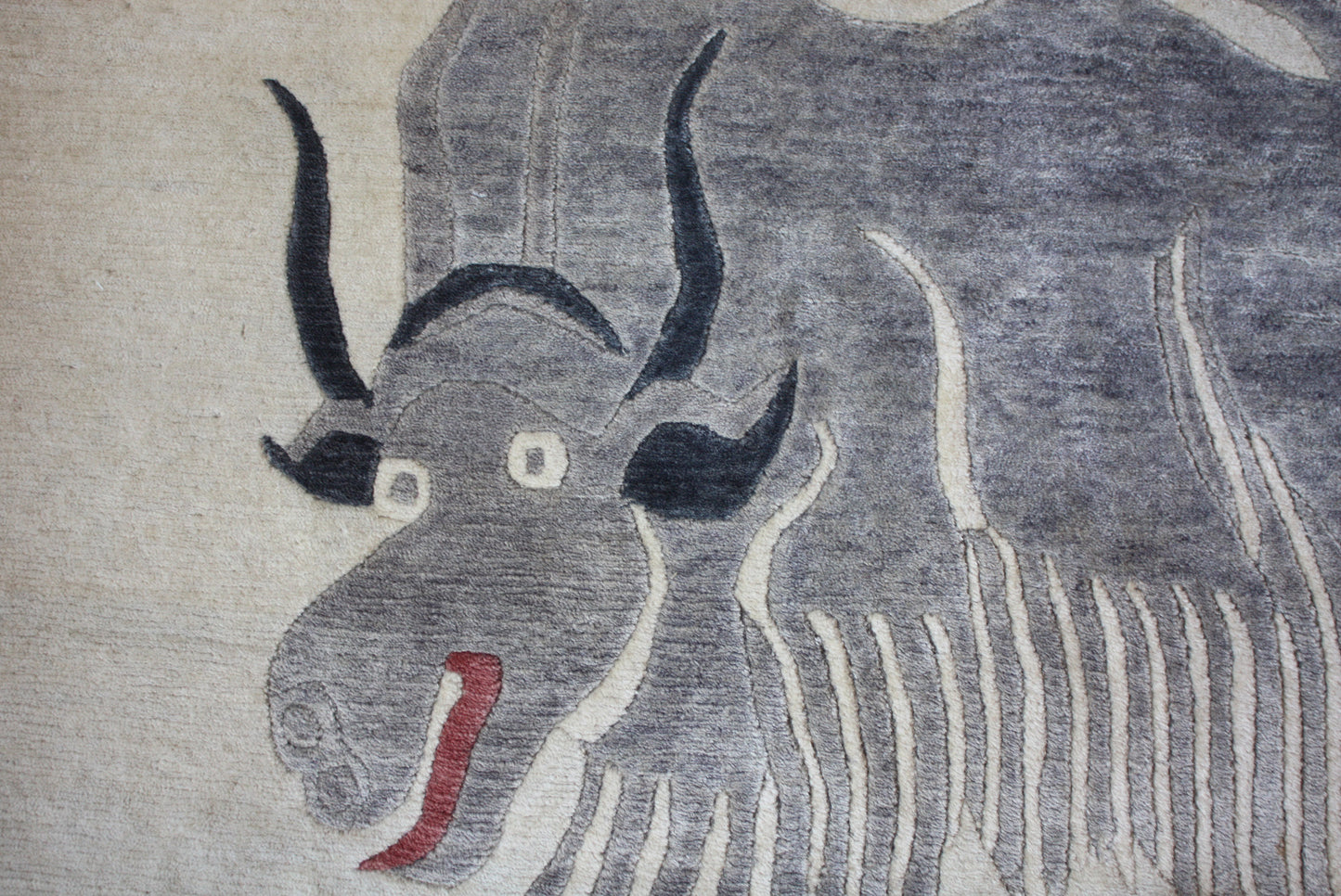 Tibetischer Yak 120x120cm