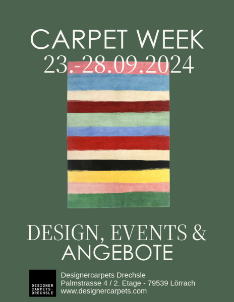Carpet Week bei Designercarpets Drechsle
