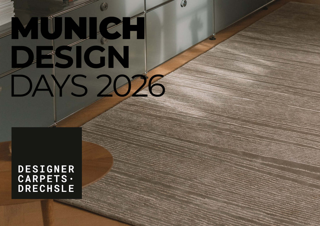 Designercarpets Drechsle x Munich Design Days 2026