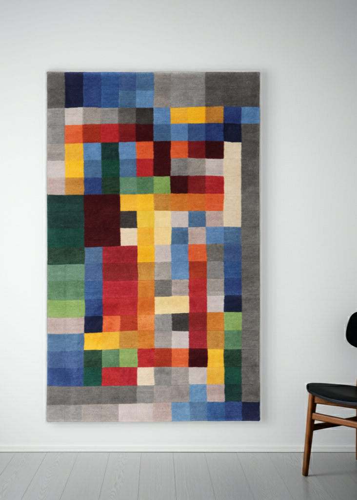 Bauhaus 1 Designerteppich von Gertrud Arndt