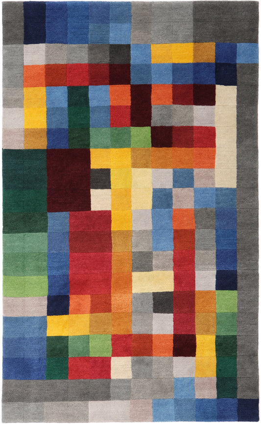Bauhaus 1 designer carpet by Gertrud Arndt 