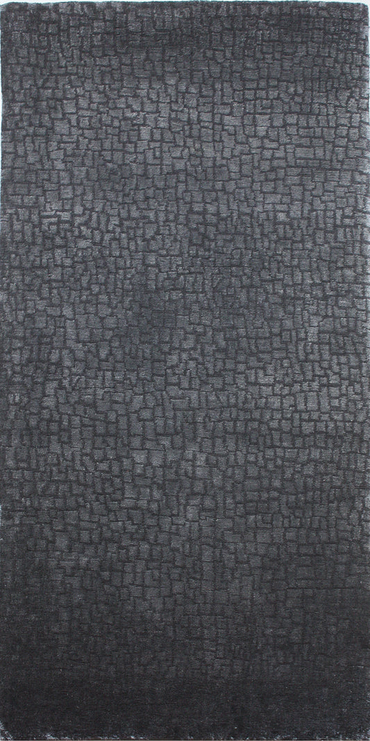 Small Blocks Deep Blue 70x140cm 
