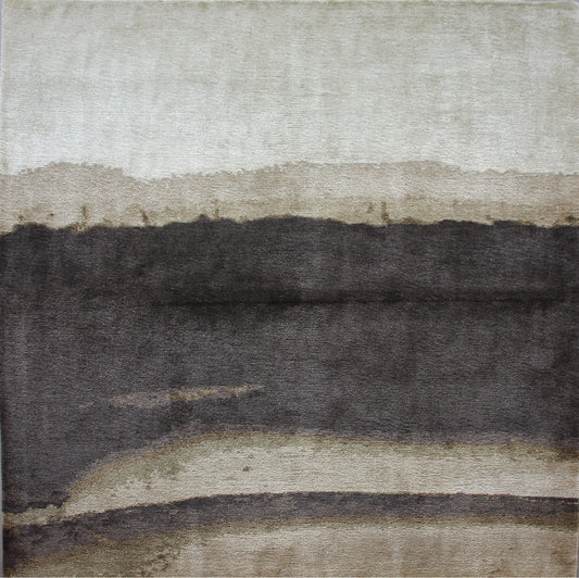 Landscape silk mohair 150x150cm 