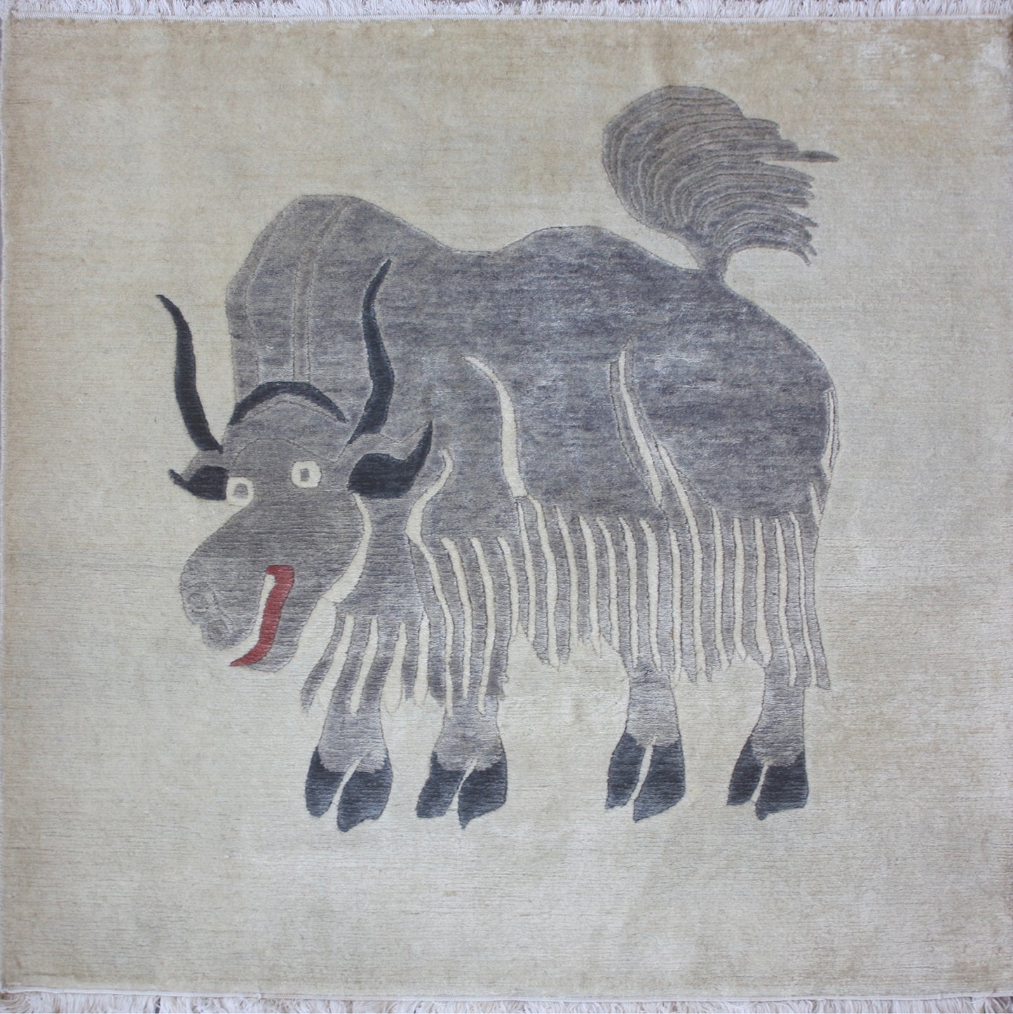 Tibetan Yak 120x120cm