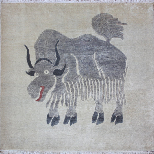 Tibetan Yak 120x120cm