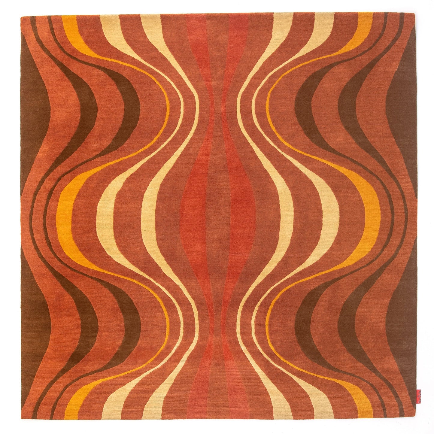 Verner Panton wool rug Onion scandinavian iconic design